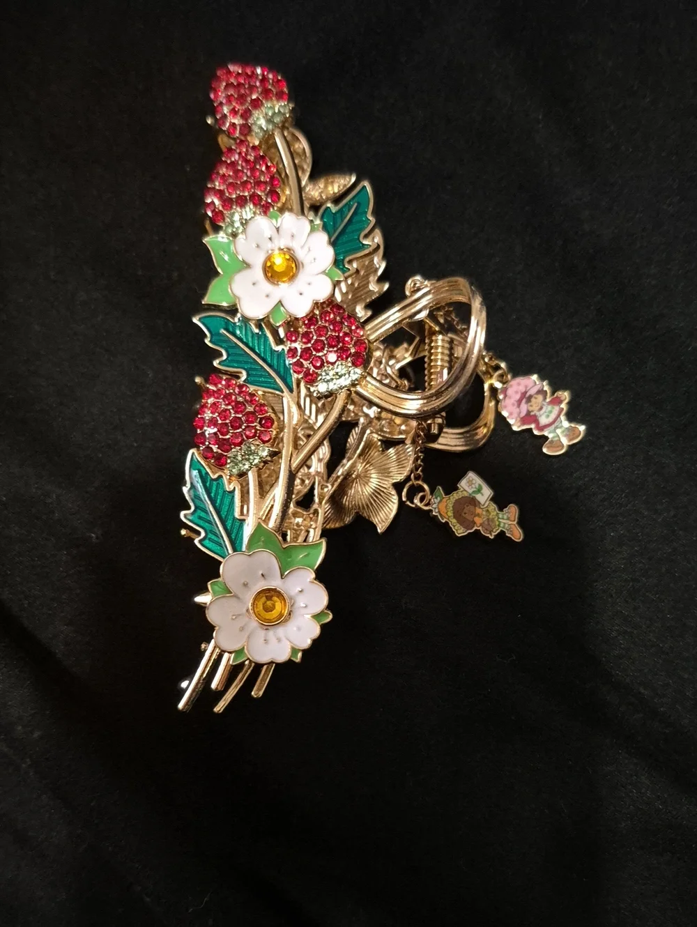 Strawberry Shortcake Hair Clip